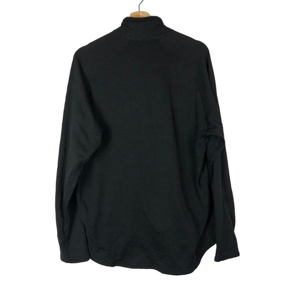Patagonia Black Fleece Quarter Zip Pullover L - Picture 2 of 4